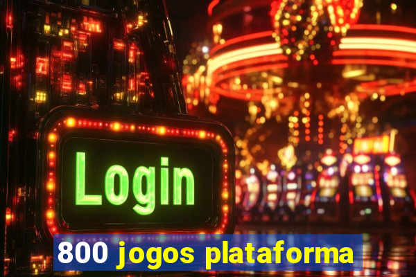 800 jogos plataforma